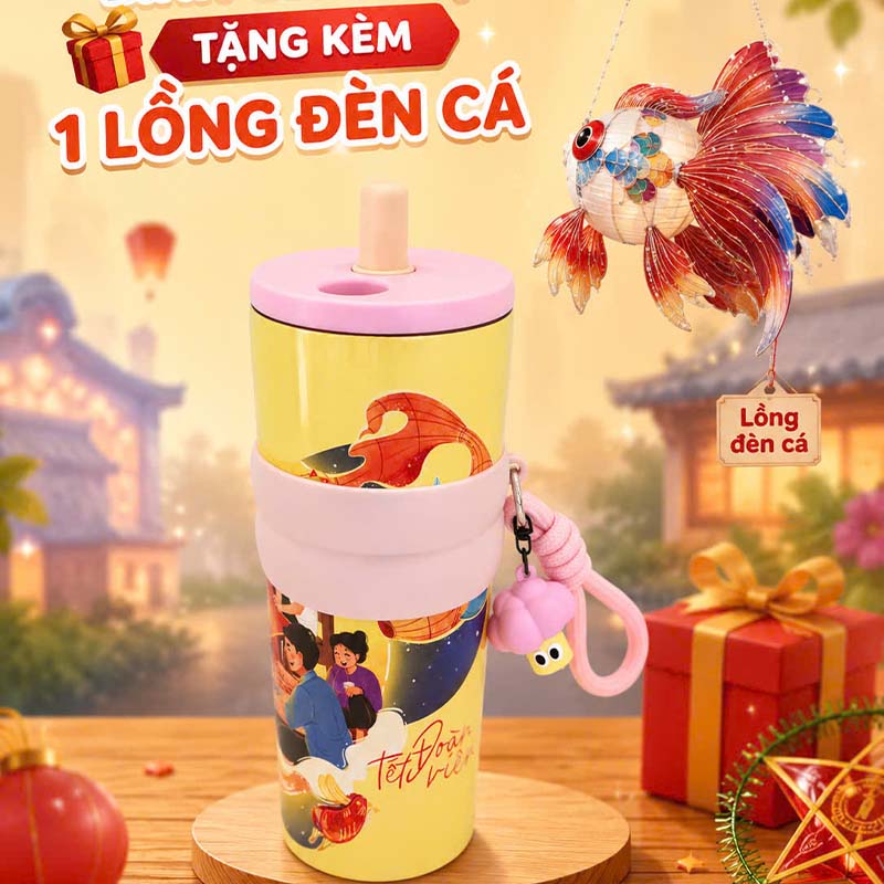 Bình giữ nhiệt Trung Thu 1200ML